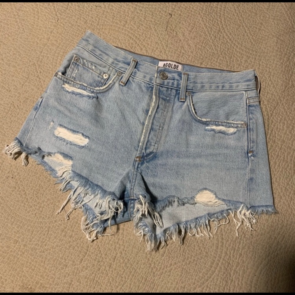 Agolde Parker Bitter Shorts size 24